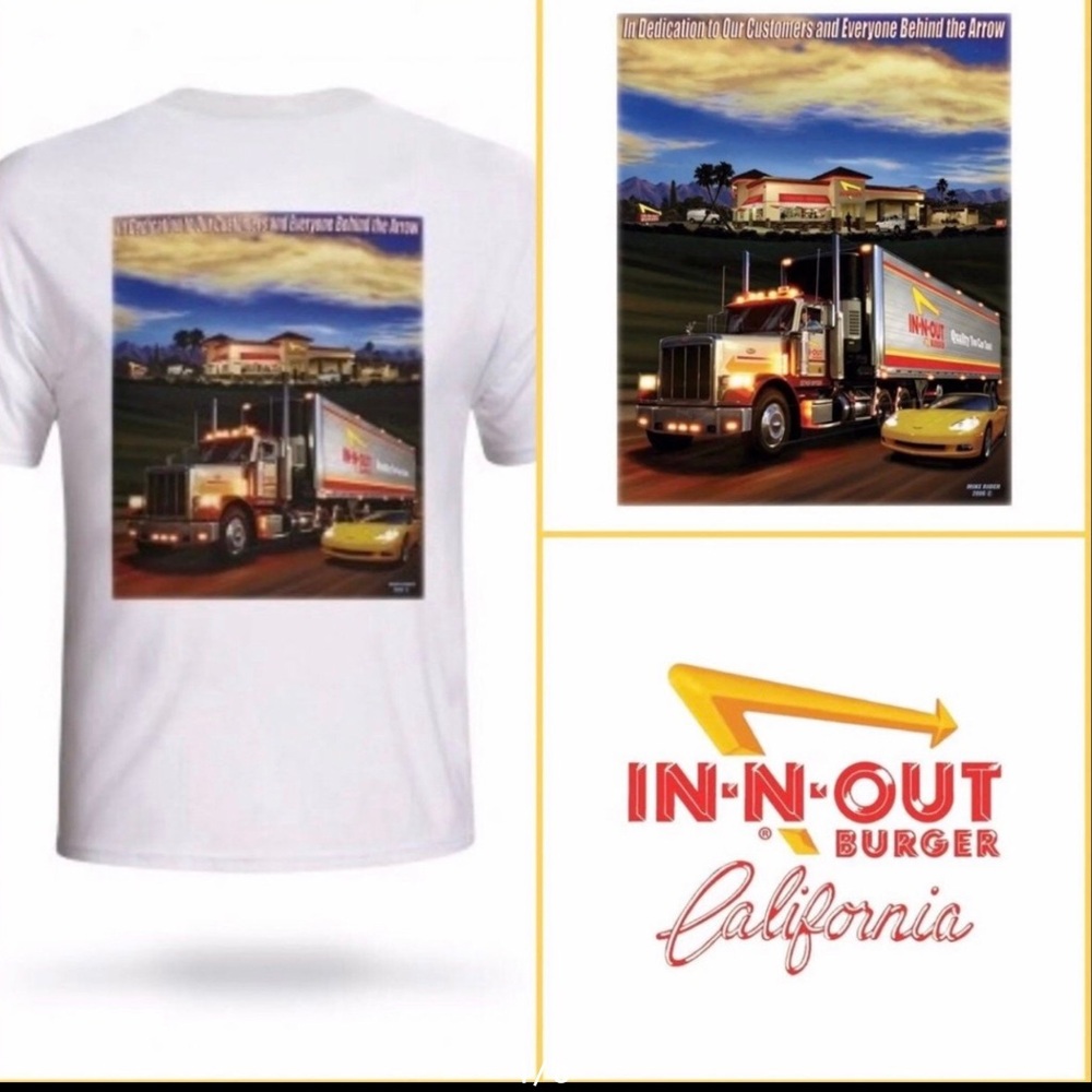 Men’s Collectors Retro In-N-Out Restaurant Tee